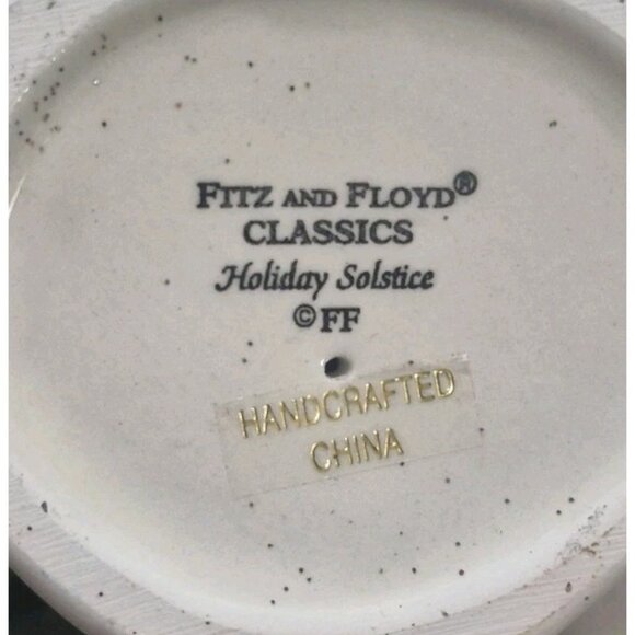 Holiday Solstice by Fitz and Floyd Classics Santa Christmas Tree Ornament - Picture 3 of 4